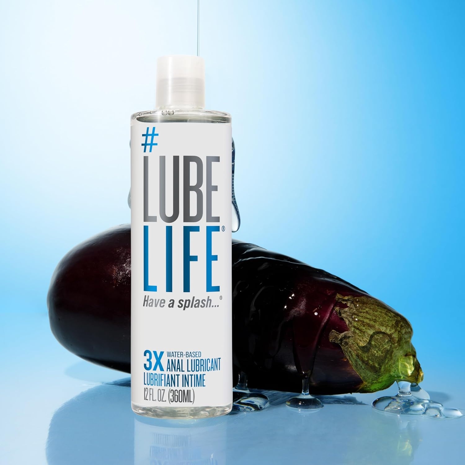 image:imageLUBELIFE 3X Anal Lube Extra Thick Water Based Lube for Men Women amp Couples NonSticky Toy amp Condom Compatible Personal Lubricant 8 Fl Oz12 Fl Oz Pack of 1