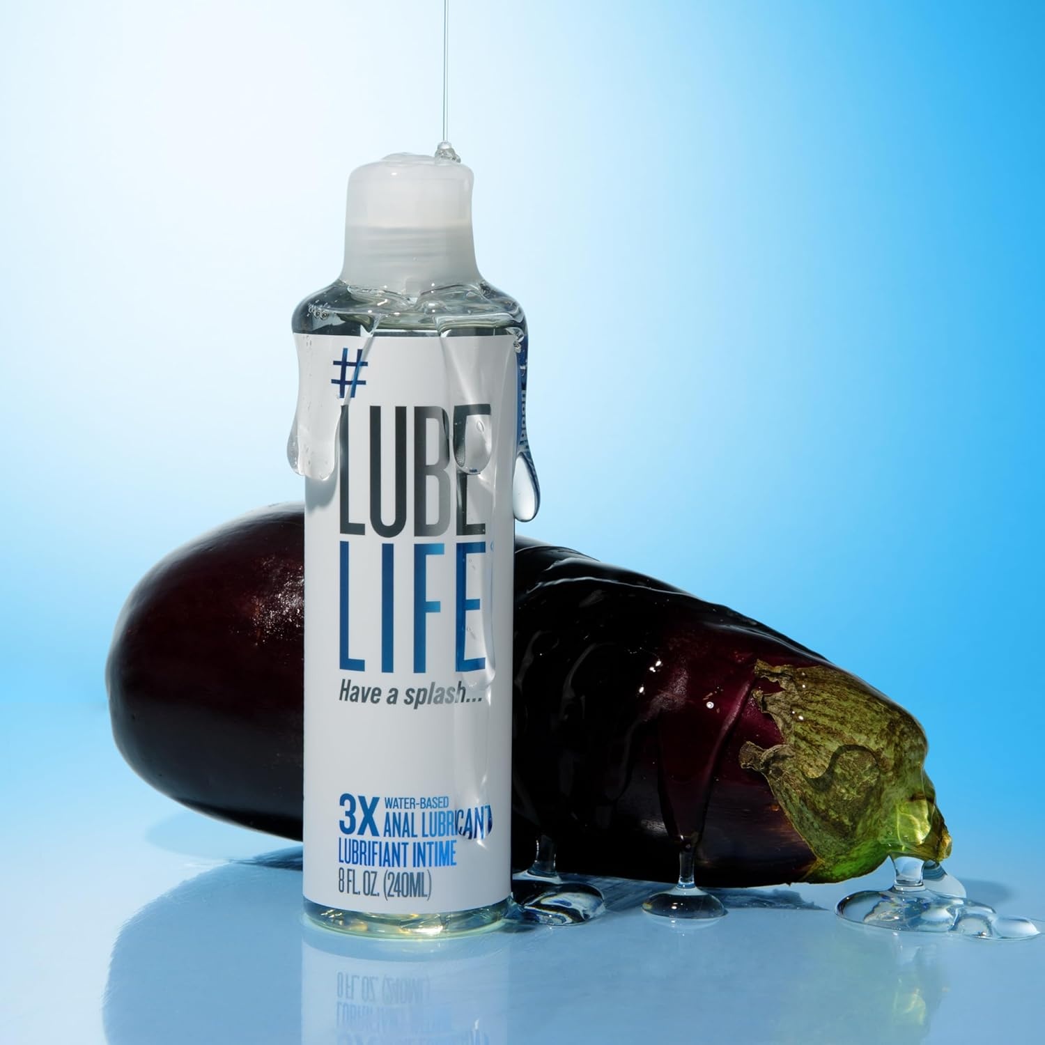 image:imageLUBELIFE 3X Anal Lube Extra Thick Water Based Lube for Men Women amp Couples NonSticky Toy amp Condom Compatible Personal Lubricant 8 Fl Oz8 Fl Oz Pack of 2