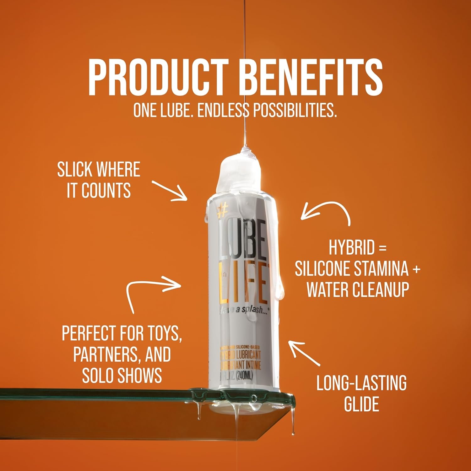 image:imageLUBELIFE Fertility Lube Water Based Personal Lubricant for Men Women amp Couples Pregnancy Must Haves SpermFriendly Vegan Travel Size 2 Fl OzHybrid