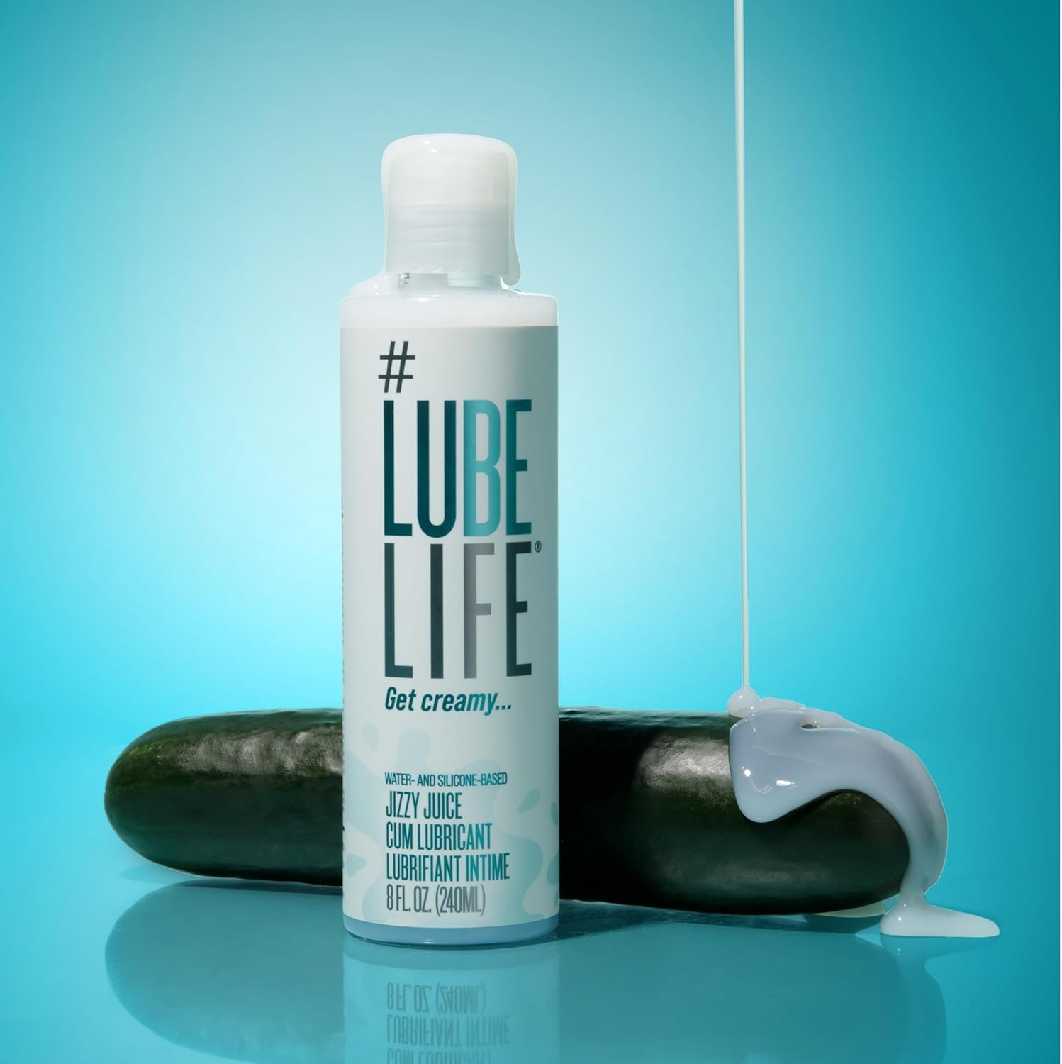 image:imageLUBELIFE Fertility Lube Water Based Personal Lubricant for Men Women amp Couples Pregnancy Must Haves SpermFriendly Vegan Travel Size 2 Fl OzJizzy Juice