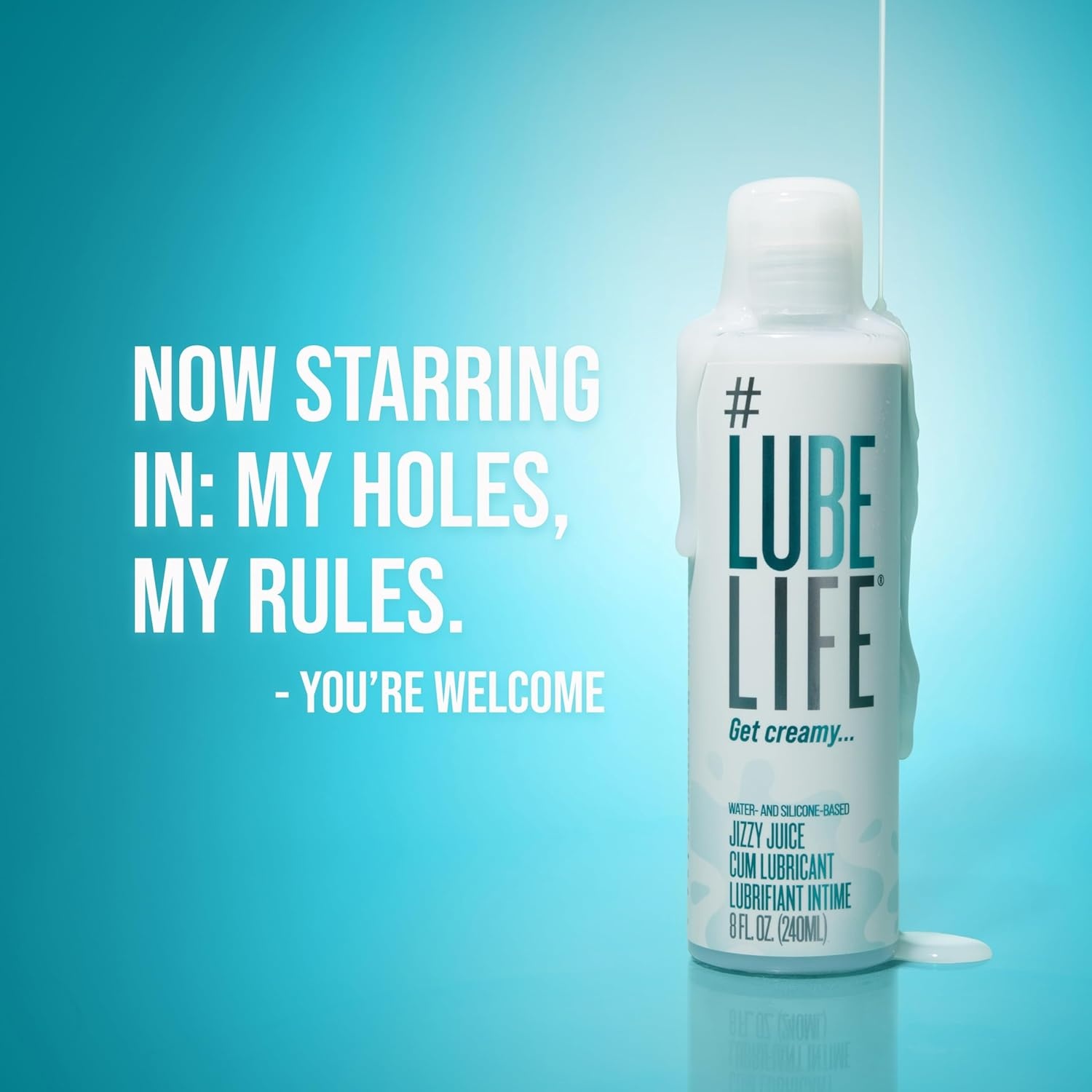 image:imageLUBELIFE Fertility Lube Water Based Personal Lubricant for Men Women amp Couples Pregnancy Must Haves SpermFriendly Vegan Travel Size 2 Fl OzJizzy Juice