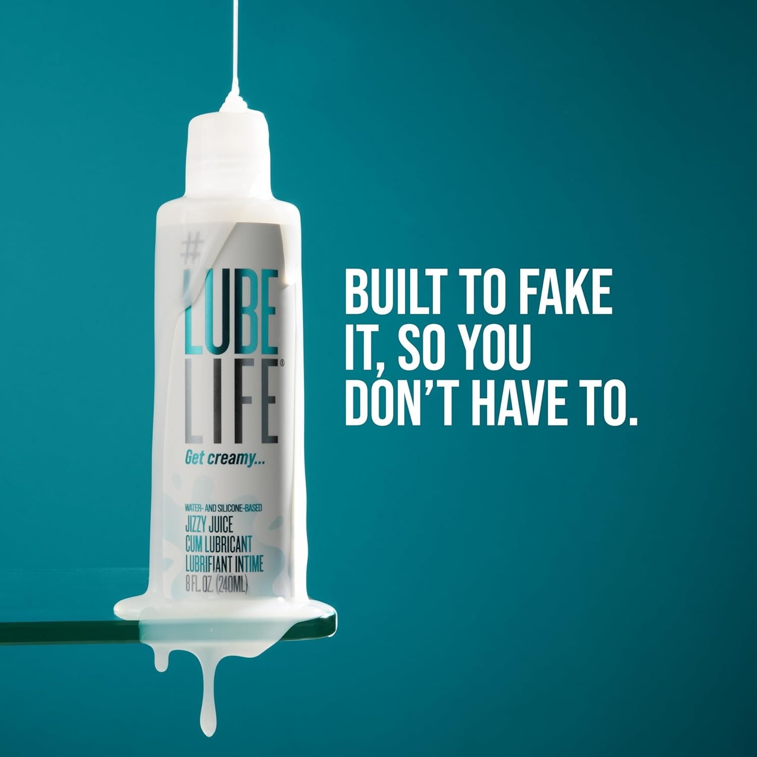 image:imageLUBELIFE Fertility Lube Water Based Personal Lubricant for Men Women amp Couples Pregnancy Must Haves SpermFriendly Vegan Travel Size 2 Fl OzJizzy Juice