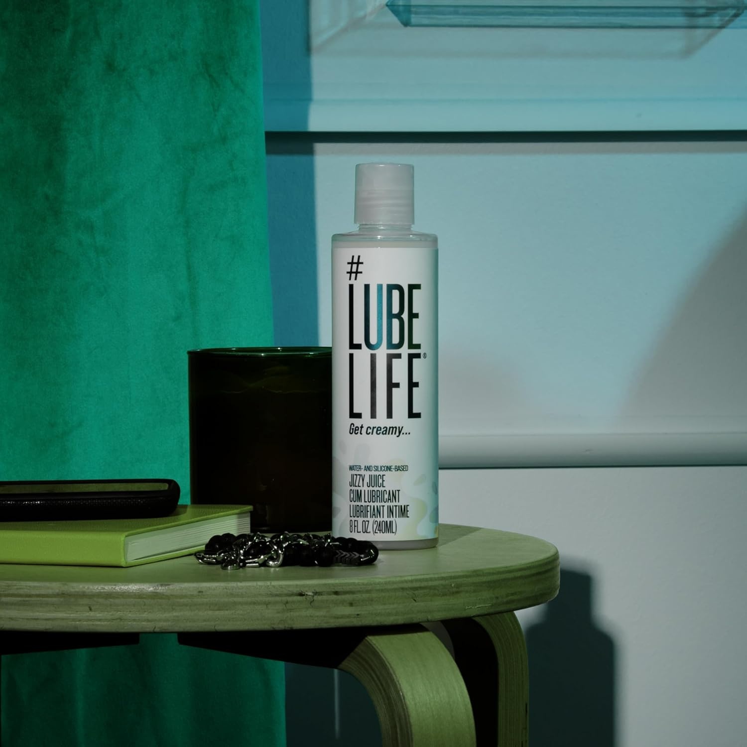 image:imageLUBELIFE Fertility Lube Water Based Personal Lubricant for Men Women amp Couples Pregnancy Must Haves SpermFriendly Vegan Travel Size 2 Fl OzJizzy Juice