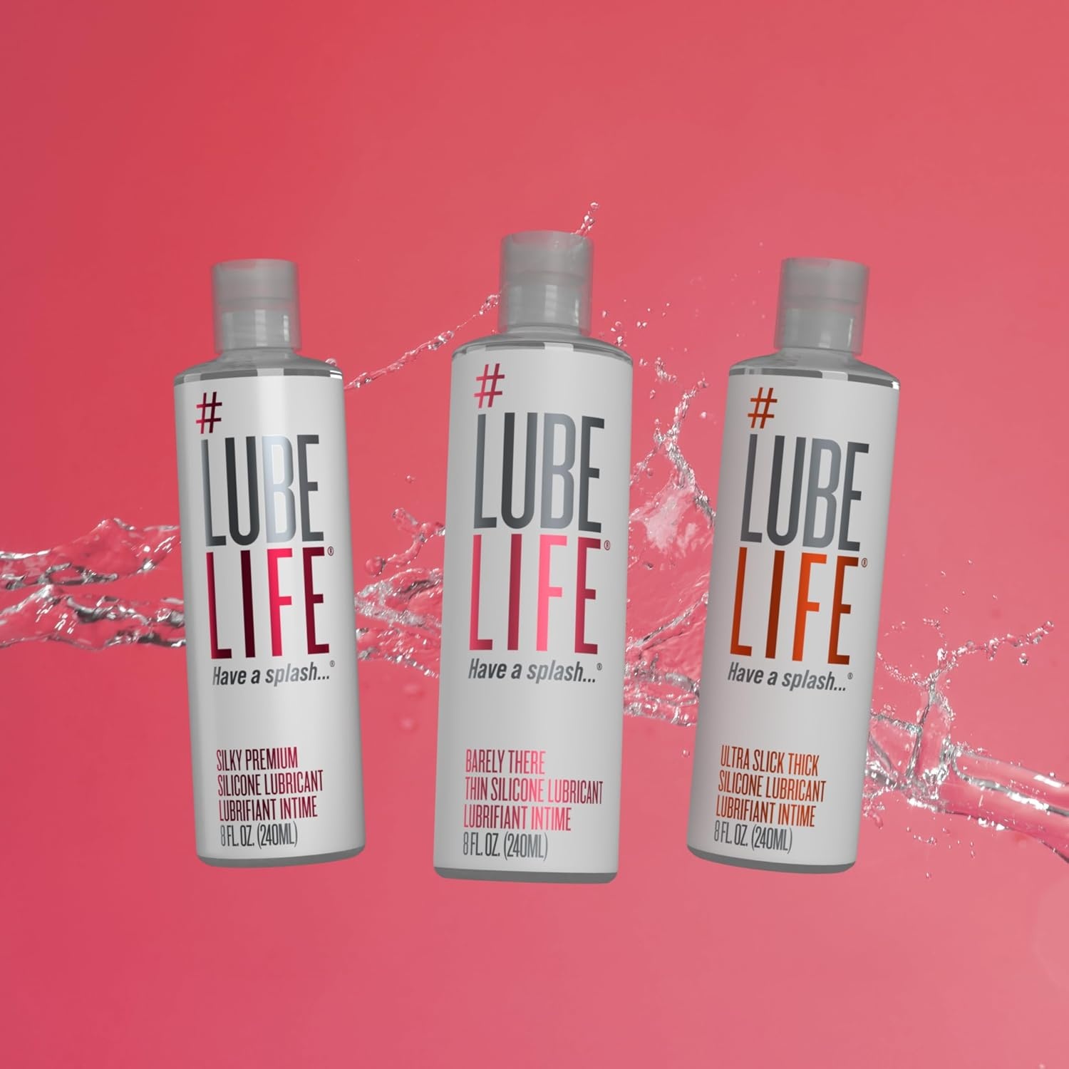 image:imageLUBELIFE Ultra Slick Thick SiliconeBased Lubricant Water Resistant Thick Silicone Lube for Men Women and Couples 8 Fl Oz2 Fl Oz Pack of 1