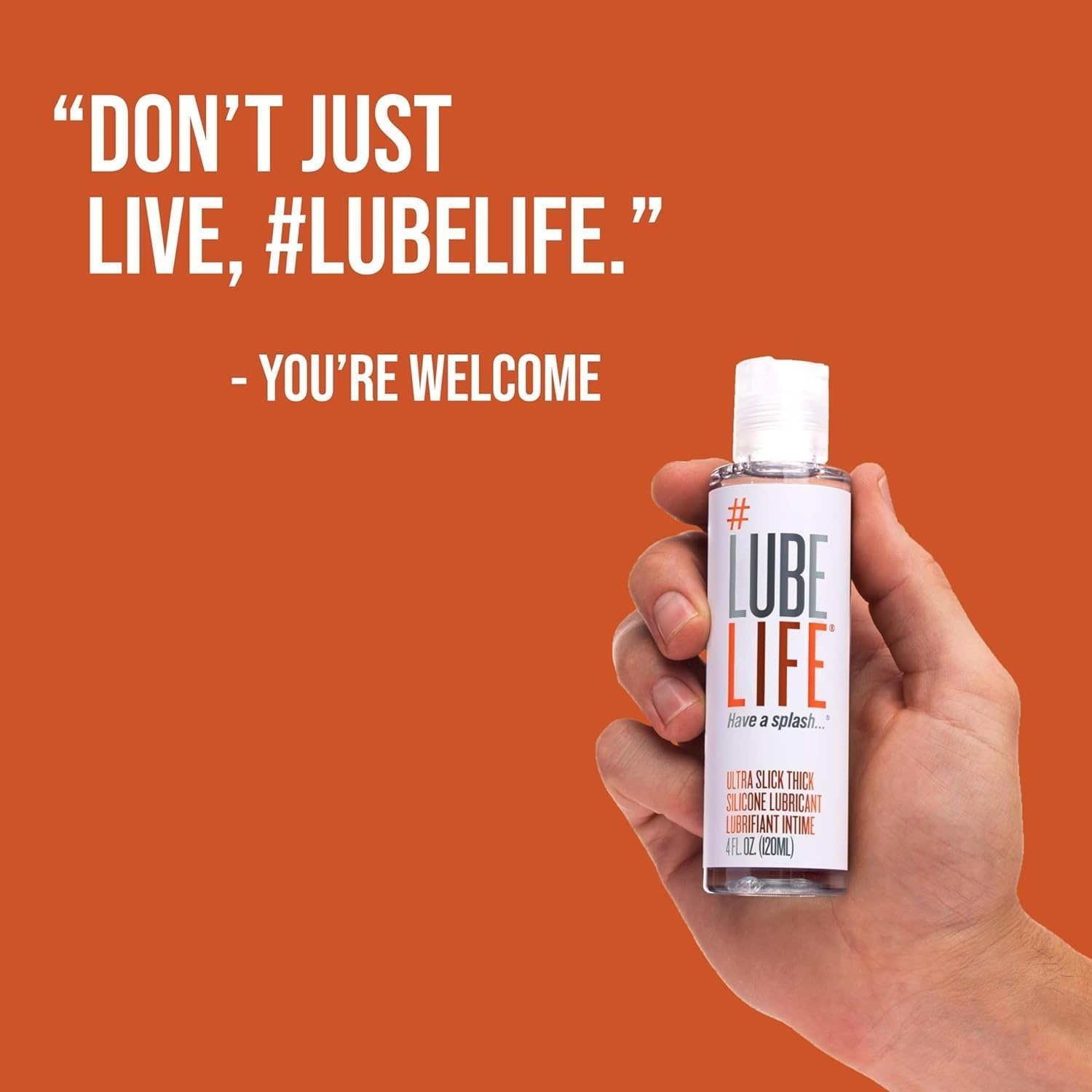 image:imageLUBELIFE Ultra Slick Thick SiliconeBased Lubricant Water Resistant Thick Silicone Lube for Men Women and Couples 8 Fl Oz4 Fl Oz Pack of 1