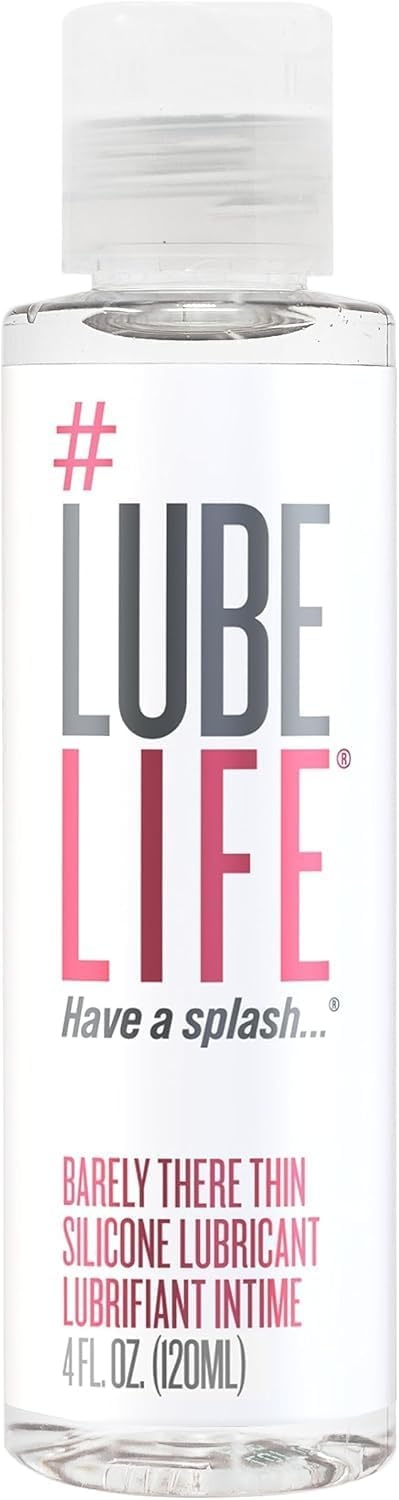 image:imageLUBELIFE Ultra Slick Thick SiliconeBased Lubricant Water Resistant Thick Silicone Lube for Men Women and Couples 8 Fl Oz4 Fl Oz Pack of 1