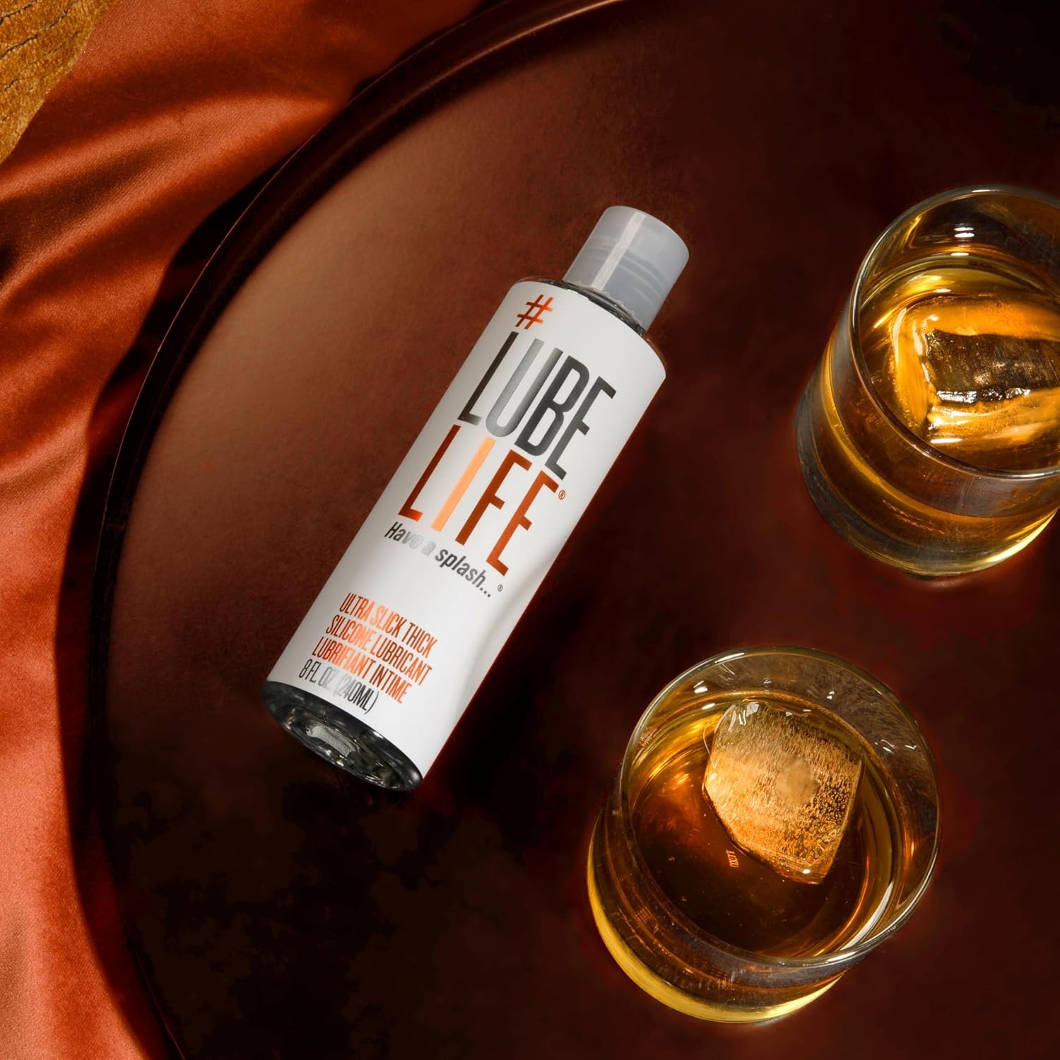 image:imageLUBELIFE Ultra Slick Thick SiliconeBased Lubricant Water Resistant Thick Silicone Lube for Men Women and Couples 8 Fl Oz8 Fl Oz Pack of 1