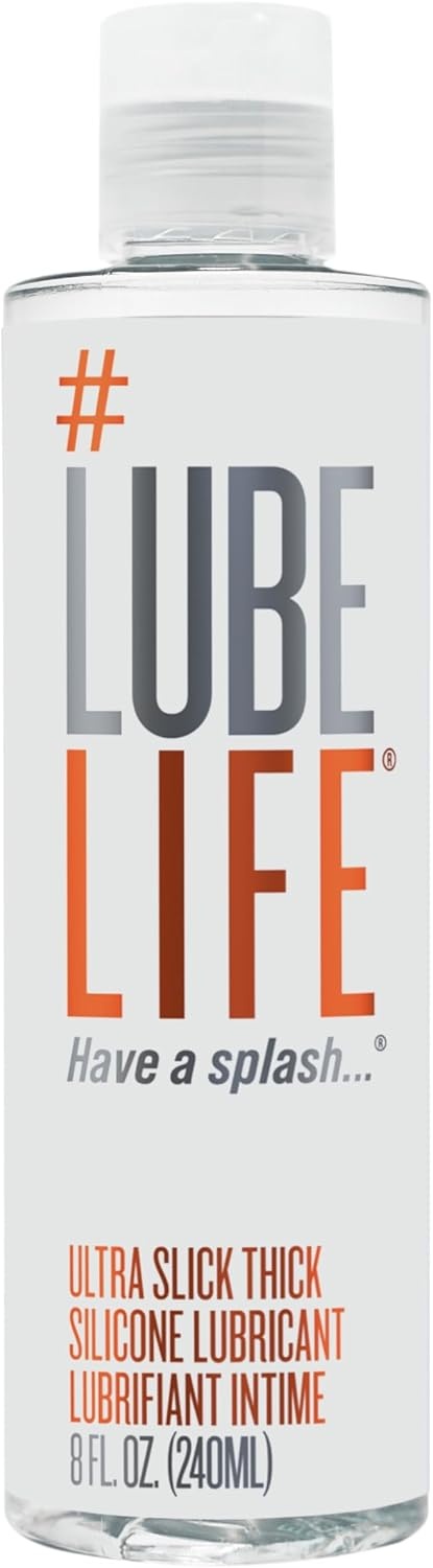 image:imageLUBELIFE Ultra Slick Thick SiliconeBased Lubricant Water Resistant Thick Silicone Lube for Men Women and Couples 8 Fl Oz8 Fl Oz Pack of 1