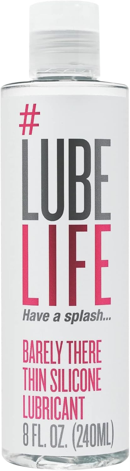 image:imageLUBELIFE Ultra Slick Thick SiliconeBased Lubricant Water Resistant Thick Silicone Lube for Men Women and Couples 8 Fl Oz8 Fl Oz Pack of 1
