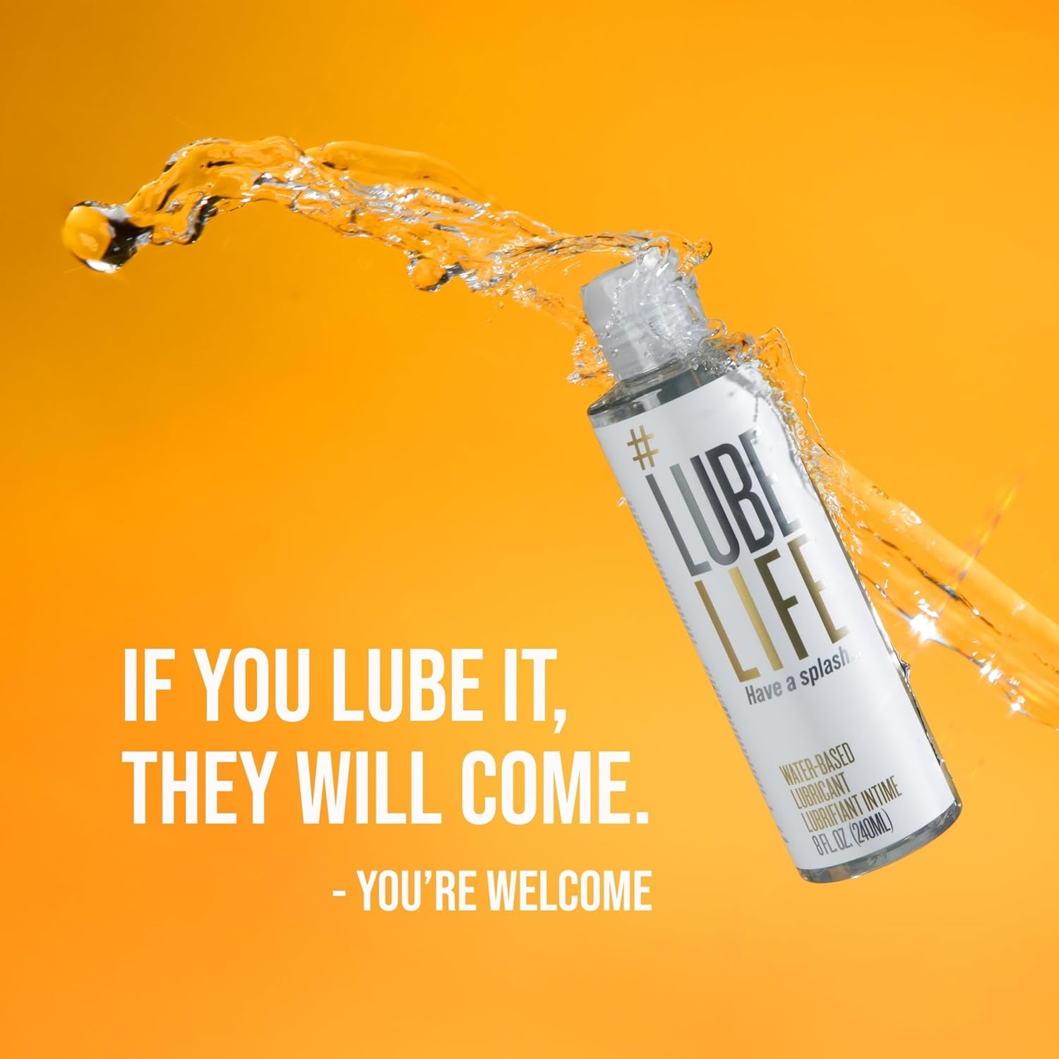 image:imageLUBELIFE WaterBased Lube 2 Fl Oz Personal Lubricant for Men Women amp Couples Travel Size NonStaining Easy CleanUp ToySafe8 Fl Oz Pack of 1