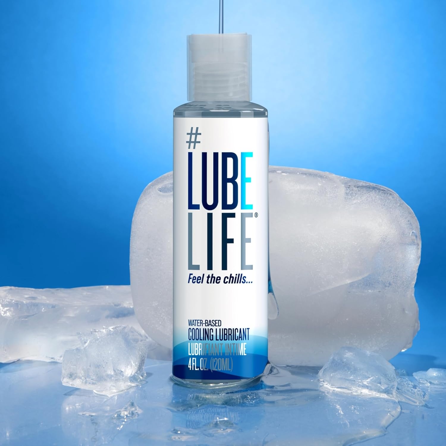 image:imageLUBELIFE WaterBased Warming Lubricant Warm Invigorating Heating Sensation Lube for Men Women and Couples 8 Fl OzCooling