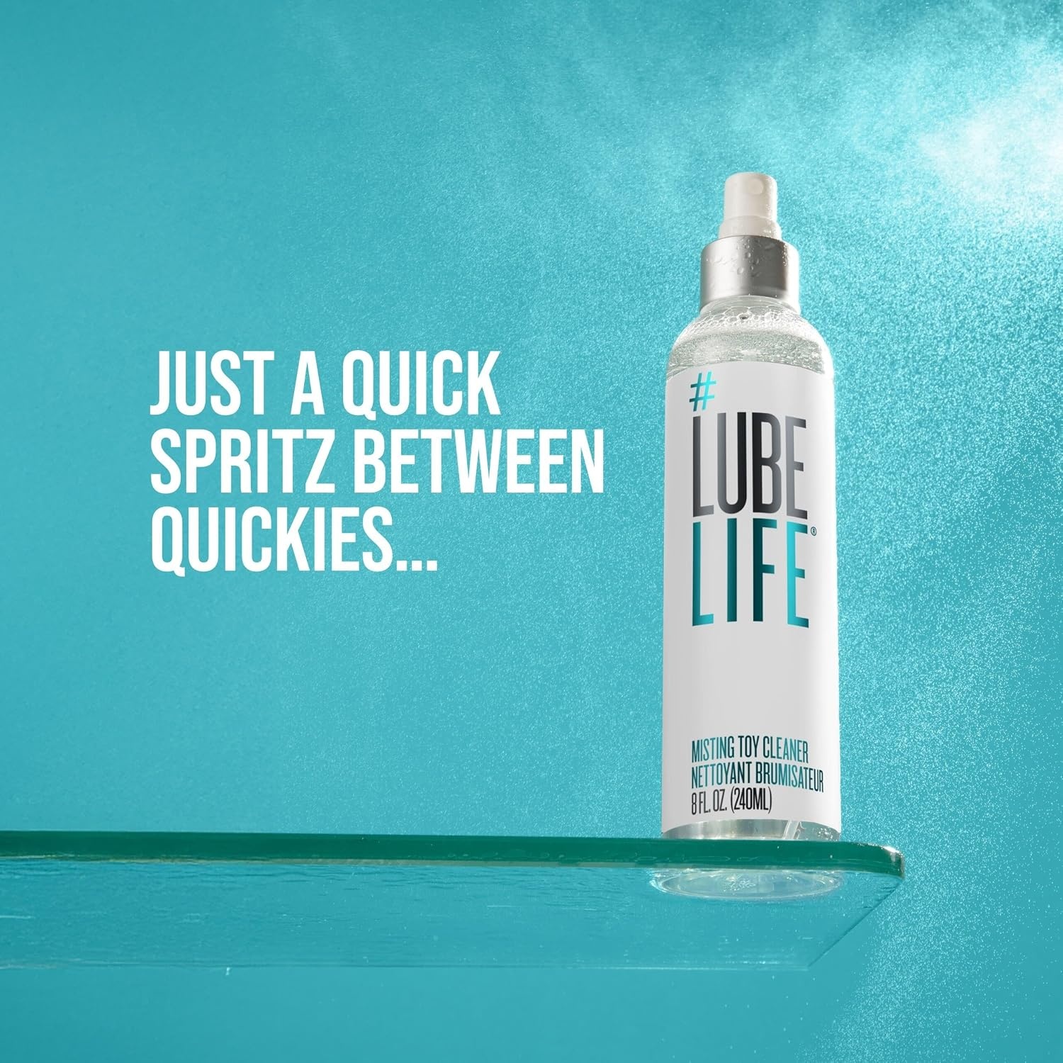 image:imageToyLife LUBELIFE AllPurpose Misting Toy Cleaner AllPurpose Cleaning Solution Sprays Perfect Amount 8 Fl Oz8 Fl Oz Pack of 1