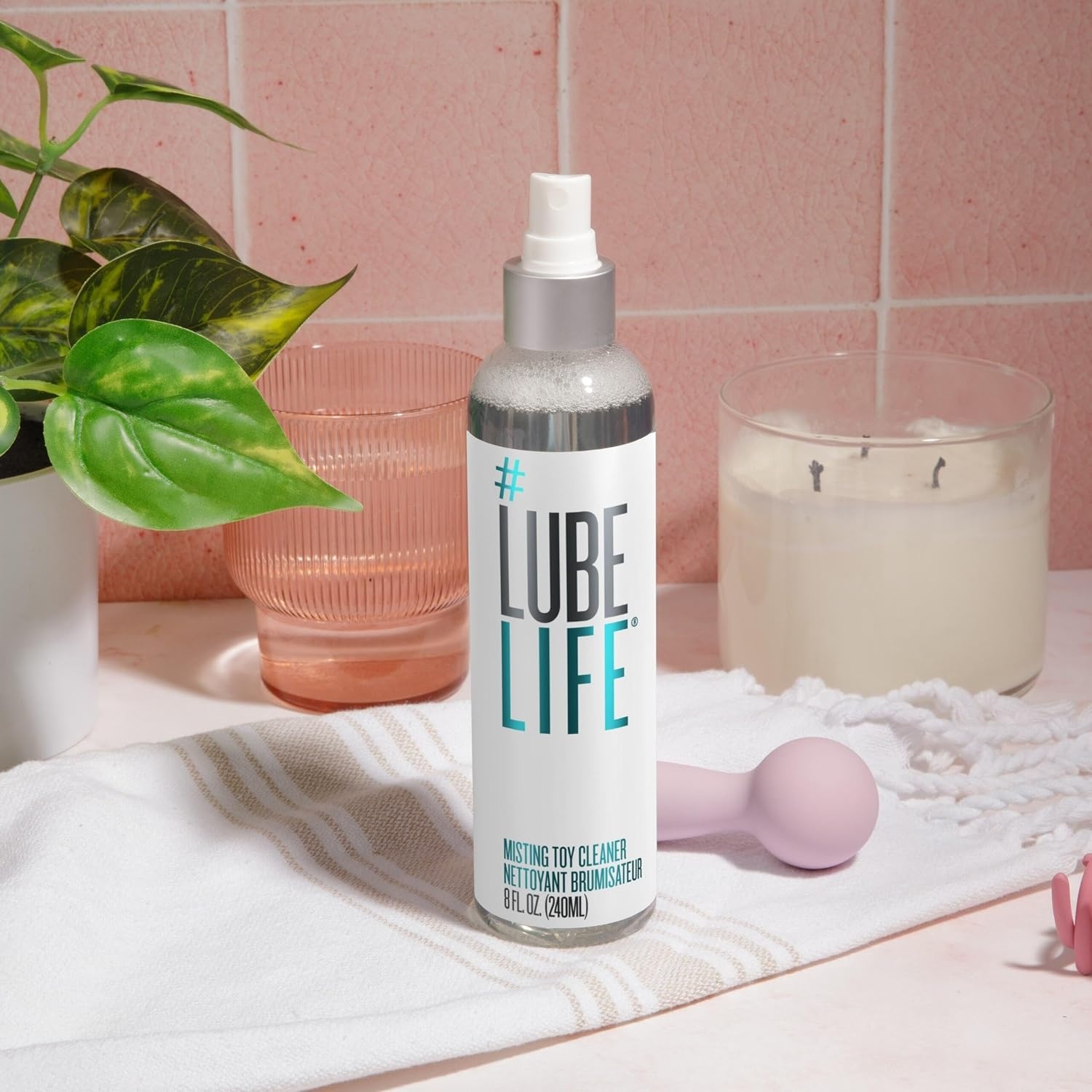 image:imageToyLife LUBELIFE AllPurpose Misting Toy Cleaner AllPurpose Cleaning Solution Sprays Perfect Amount 8 Fl Oz8 Fl Oz Pack of 1