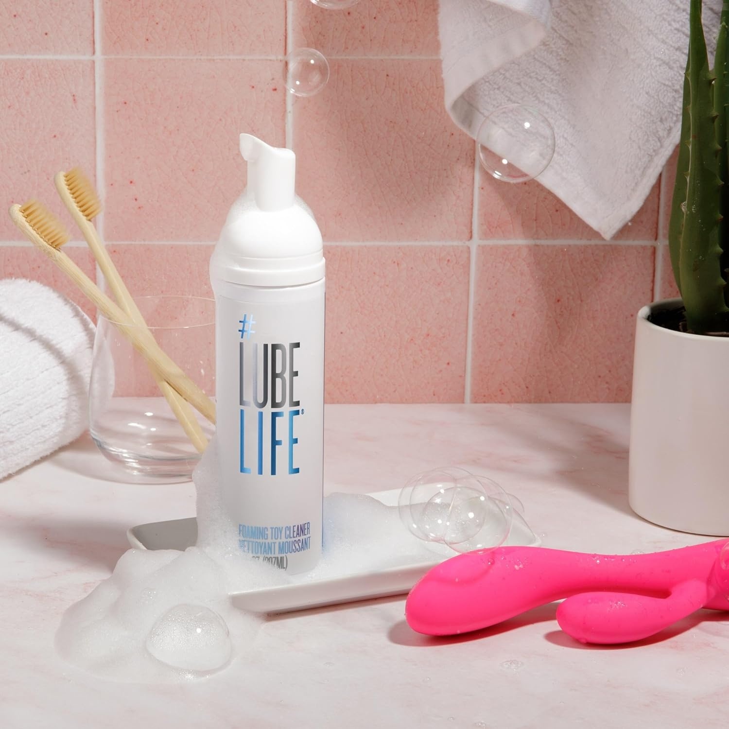 image:imageToyLife LUBELIFE Foaming Toy Cleaner Easy to Use Dispenser Measured Pump for Perfect Amount 7 Fl Oz7 Fl Oz Pack of 1