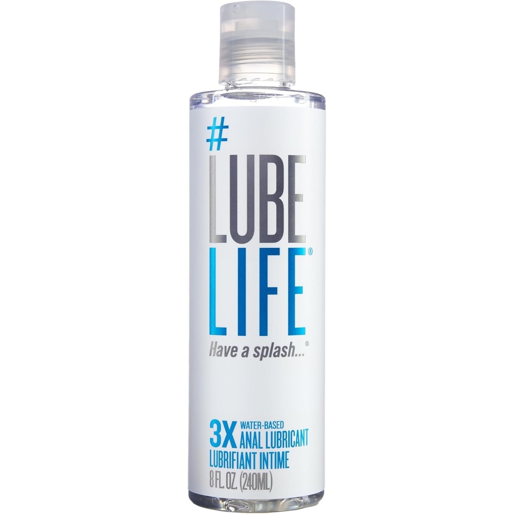 image:imageLUBELIFE 3X Anal Lube Extra Thick Water Based Lube for Men Women amp Couples NonSticky Toy amp Condom Compatible Personal Lubricant 8 Fl Oz8 Fl Oz Pack of 1
