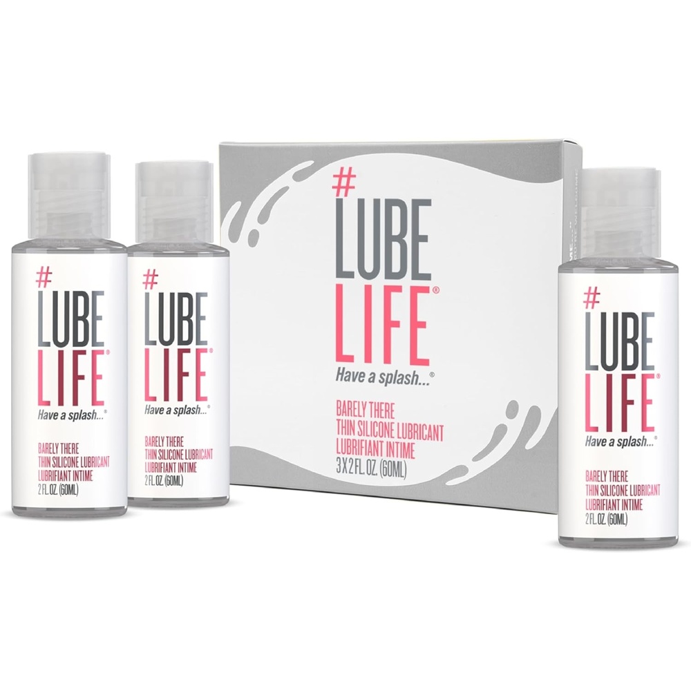 image:imageLUBELIFE Ultra Slick Thick SiliconeBased Lubricant Water Resistant Thick Silicone Lube for Men Women and Couples 8 Fl Oz2 Fl Oz Pack of 1