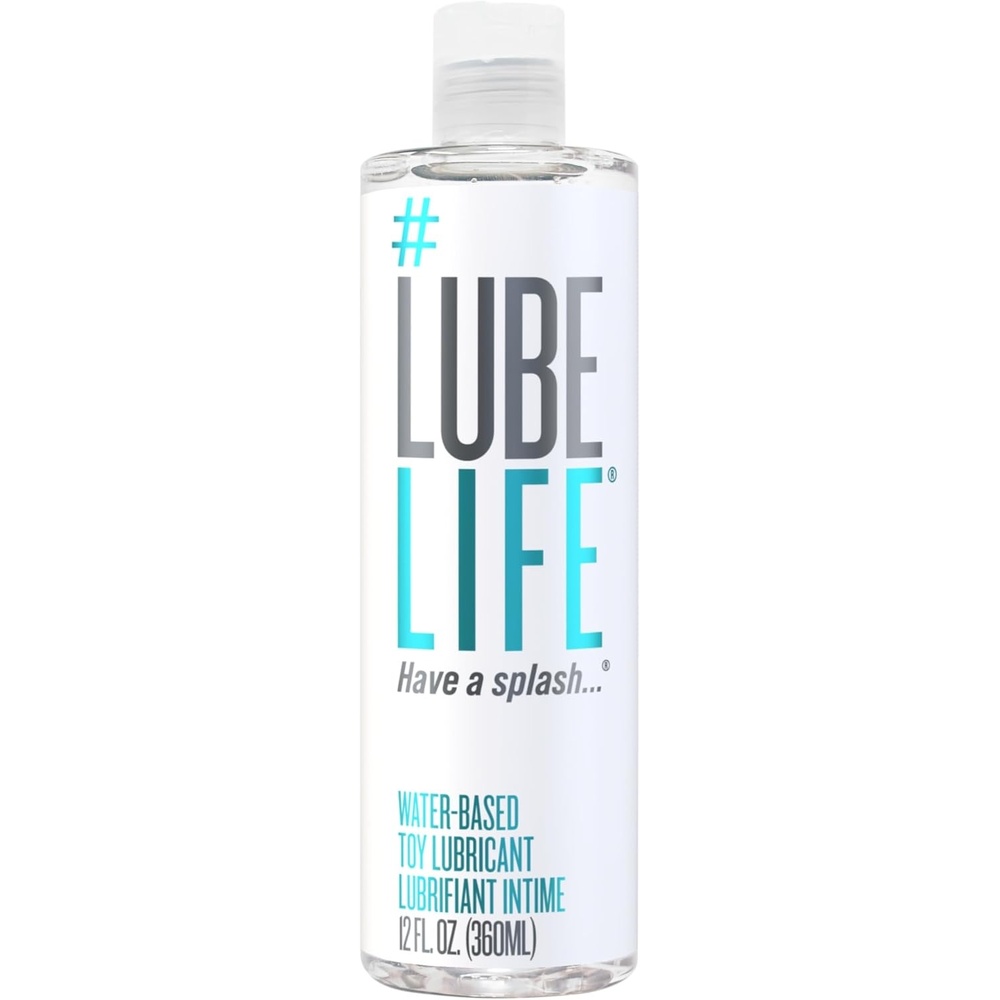image:imageLUBELIFE Water Based Lube  ToySafe Personal Lubricant for Men Women amp Couples Travel Size NonStaining Easy CleanUp 8 Fl Oz12 Fl Oz Pack of 1