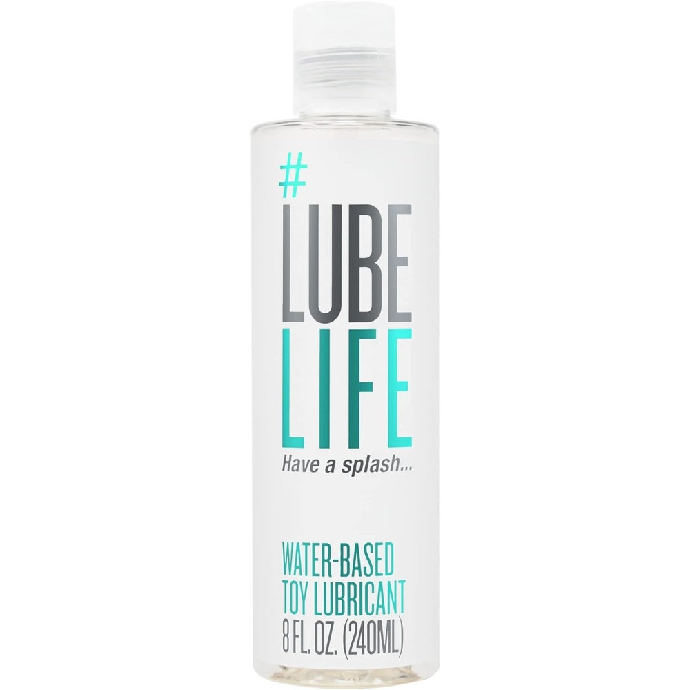 image:imageLUBELIFE Water Based Lube  ToySafe Personal Lubricant for Men Women amp Couples Travel Size NonStaining Easy CleanUp 8 Fl Oz8 Fl Oz Pack of 1