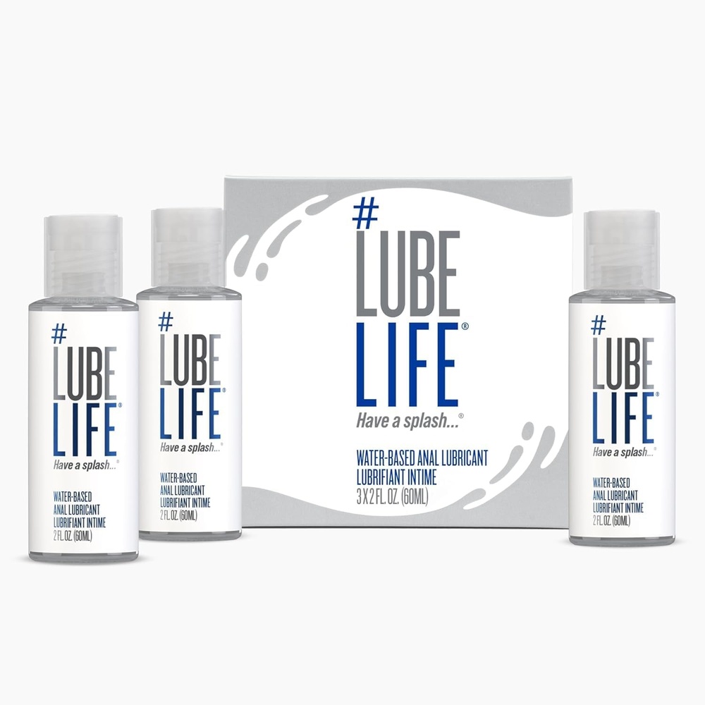 image:imageLUBELIFE WaterBased Anal Lube for Men Women amp Couples  Personal Lubricant Safe for Ingestion Toy amp Condom Compatible Water Based Lubricant Gel for Privacy amp Intimacy 32 Fl OzUnflavored