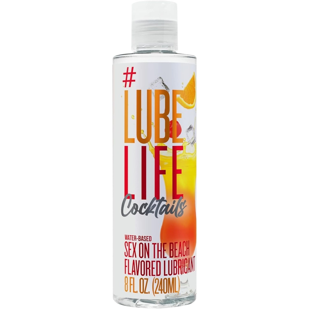 image:imageLUBELIFE WaterBased Fun On The Beach Flavored Lubricant Personal Lube for Men Women and Couples Made Without Added Sugar 8 Fl Oz