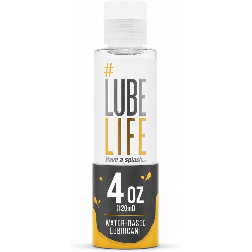 image:imageLUBELIFE WaterBased Lube 2 Fl Oz Personal Lubricant for Men Women amp Couples Travel Size NonStaining Easy CleanUp ToySafe4 Fl Oz Pack of 1