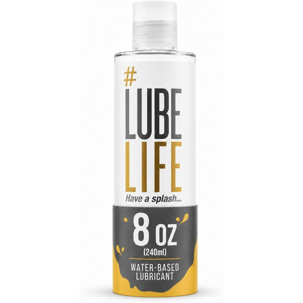 image:imageLUBELIFE WaterBased Lube 2 Fl Oz Personal Lubricant for Men Women amp Couples Travel Size NonStaining Easy CleanUp ToySafe8 Fl Oz Pack of 1
