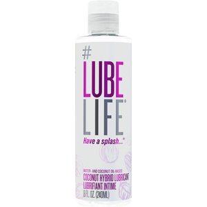 LUBELIFE Fertility Lube – Water Based Personal Lubricant for Men, Women & Couples – Pregnancy Must Haves, Sperm-Friendly, Vegan, Travel Size, 2 Fl Oz(Coconut Hybrid)