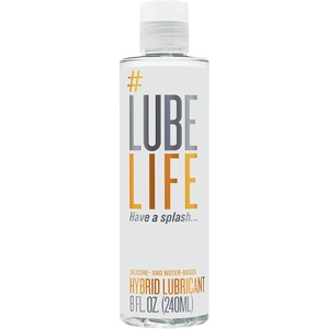 LUBELIFE Fertility Lube – Water Based Personal Lubricant for Men, Women & Couples – Pregnancy Must Haves, Sperm-Friendly, Vegan, Travel Size, 2 Fl Oz(Hybrid)